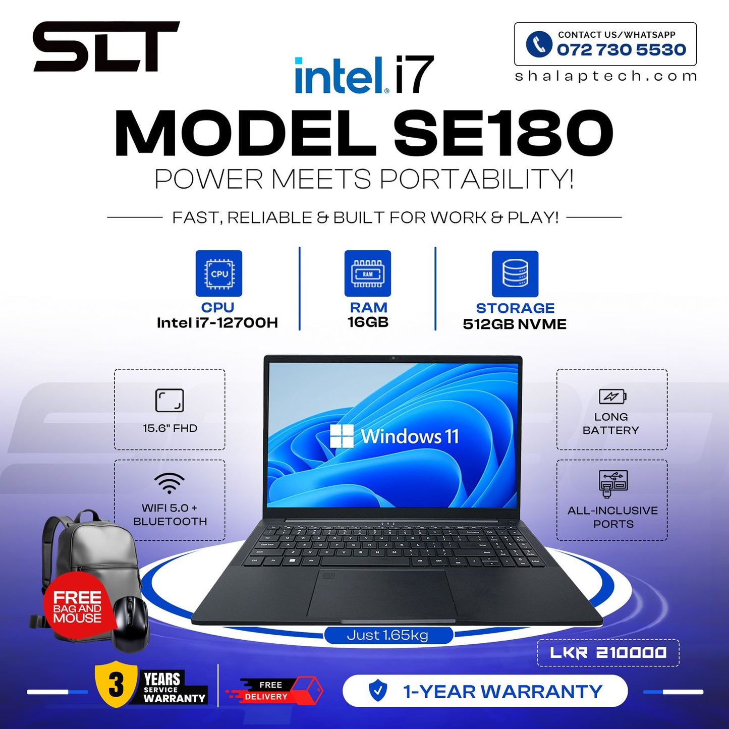 SE-180 i7 12700H
