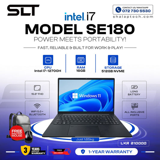 SE-180 i7 12700H
